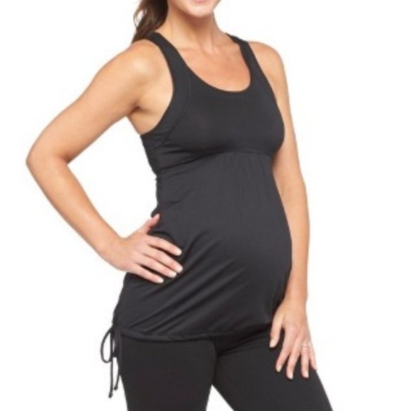 Old Navy Tops - Old Navy Maternity Black Racerback Active Tank L